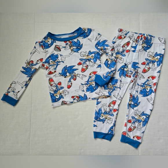 Other - Sonic the Hedgehog Toddler Pajama Set - 4T